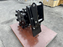 Excavator Compaction Group for 10 ton Mini Excavator / 450 Backhoe, 24in width, 2 x 60mm Pins - ECMWG10T-24 - Excavator Compaction Wheel - Bedrock Attachments