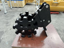 Excavator Compaction Group for 10 ton Mini Excavator / 450 Backhoe, 24in width, 2 x 60mm Pins - ECMWG10T-24 - Excavator Compaction Wheel - Bedrock Attachments