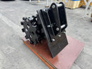 Excavator Compaction Group for 10 ton Mini Excavator / 450 Backhoe, 36in width, 2 x 60mm Pins - ECMWG10T-36 - Excavator Compaction Wheel - Bedrock Attachments