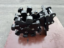 Excavator Compaction Group for 2 ton Mini Excavator, 16in width, 2 x 35mm Pins - ECMWG2T-16 - Excavator Compaction Wheel - Bedrock Attachments