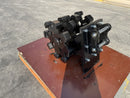 Excavator Compaction Group for 2 ton Mini Excavator, 22in width, 2 x 35mm Pins - ECMWG2T-22 - Excavator Compaction Wheel - Bedrock Attachments