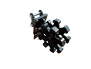 Excavator Compaction Group for 3 - 4 ton Mini Excavator, 12in width, 2 x 40mm Pins - ECMWG3T-12 - Excavator Compaction Wheel - Bedrock Attachments