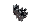 Excavator Compaction Group for 3 - 4 ton Mini Excavator, 16in width, 2 x 40mm Pins - ECMWG3T-16 - Excavator Compaction Wheel - Bedrock Attachments