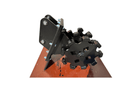 Excavator Compaction Group for 7 - 9 ton Mini Excavator, 18in width, 2 x 50mm Pins - ECMWG7T-18 - Excavator Compaction Wheel - Bedrock Attachments