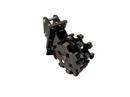 Excavator Compaction Group for 7 - 9 ton Mini Excavator, 18in width, 2 x 50mm Pins - ECMWG7T-18 - Excavator Compaction Wheel - Bedrock Attachments
