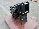 Excavator Compaction Group for 7 - 9 ton Mini Excavator, 24in width, 2 x 50mm Pins - ECMWG7T-24 - Excavator Compaction Wheel - Bedrock Attachments