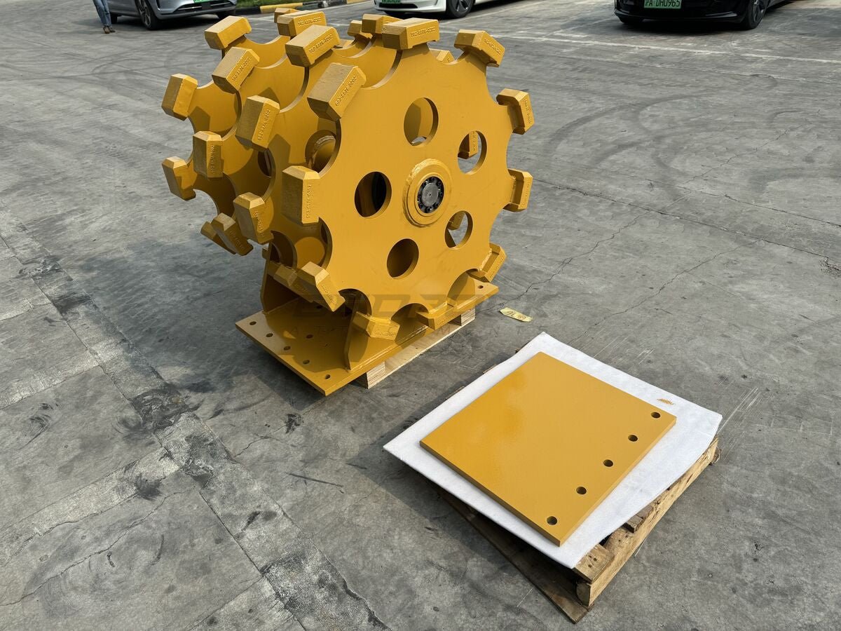 Excavator Compaction Wheel Group for CB, DB linkage, 4pcs Wheel, 36in ...