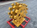 Excavator Compaction Wheel Group for TB linkage, 3pcs Wheel, 24in width - ECW3X3 - Excavator Compaction Wheel - Bedrock Attachments