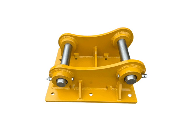 Excavator Compaction Wheel Mounting Group, Pin On, 2 x 70mm Pins, 315 Linkage - ECM - 315 - Excavator Counterweight - Bedrock Attachments