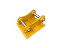 Excavator Compaction Wheel Mounting Group, Pin On, 2 x 70mm Pins, 315 Linkage - ECM - 315 - Excavator Counterweight - Bedrock Attachments