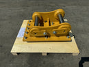 Excavator Compaction Wheel Mounting Group, Pin On, 2 x 90mm Pins, CB Linkage - ECM - CB - Excavator Compaction Wheel - Bedrock Attachments