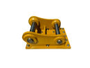 Excavator Compaction Wheel Mounting Group, Pin On, S Pin 100mm & L Pin 90mm, DB Linkage - ECM - DB - Excavator Compaction Wheel - Bedrock Attachments