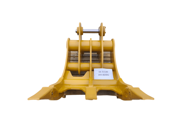 Excavator Rake 36in, 2 x 70mm Pins, 315 Linkage - EK-31536 - Excavator Rakes - Bedrock Attachments