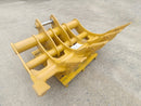 Excavator Rake 60in, 2 x 70mm Pins, 315 Linkage - EK-31560 - Excavator Rakes - Bedrock Attachments