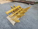 EXCAVATOR RAKE FITS CAT 313D2GC, 65MM Pins-EK-313-Excavator Rakes-Bedrock Attachments