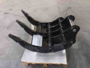 Excavator Rake for JD 120 36in - EK-JD120-36 - Excavator Rakes - Bedrock Attachments