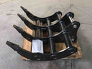 Excavator Rake for JD 120 48in - EK-JD120-48 - Excavator Rakes - Bedrock Attachments