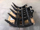 Excavator Rake for JD 120 60in - EK-JD120-60 - Excavator Rakes - Bedrock Attachments
