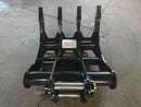 Excavator Rake for JD 160 48in - EK-JD160-48 - Excavator Rakes - Bedrock Attachments