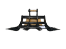Excavator Rake for JD 330 60in, 2 x 100mm Pins - EK-JD330-60 - Excavator Rakes - Bedrock Attachments