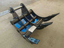 Excavator Rake for JD 450 48in - EK-JD450-48 - Excavator Rakes - Bedrock Attachments