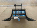 Excavator Rake for JD 450 48in - EK-JD450-48 - Excavator Rakes - Bedrock Attachments