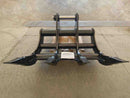 Excavator Rake for JD 450 60in - EK-JD450-60 - Excavator Rakes - Bedrock Attachments