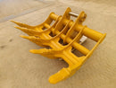 EXCAVATOR RAKE GP - GP 72” fits CAT 324 2x 90mm pins - EK - CB72 - Excavator Rakes - Bedrock Attachments