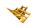 EXCAVATOR RAKE GP - GP 72” fits CAT 336 - EK - DB72 - Excavator Rakes - Bedrock Attachments