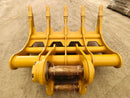 EXCAVATOR RAKE GP - GP 72” fits CAT 336 - EK - DB72 - Excavator Rakes - Bedrock Attachments