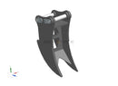 Excavator Stump Ripper, DB linkage - ESR-DB - Excavator Ripper - Bedrock Attachments