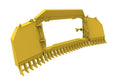 Foldable big Stickrake for D5K LGP Blade - BDR51 - Bulldozer Stickrake - Bedrock Attachments