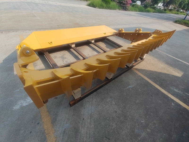 Foldable Stick Rakes for CAT D6R Bulldozer - BDR29 - Bulldozer Stickrake - Bedrock Attachments