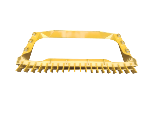 Folding Stick Rake for D9R SU Blade - BDR55 - Bulldozer Stickrake - Bedrock Attachments