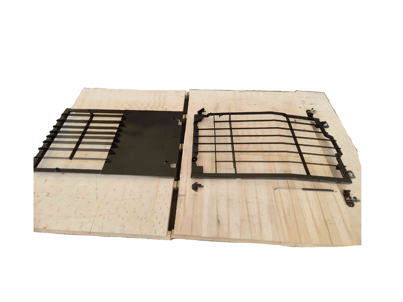Front Window Guard/Screens fits CAT excavators from 313 to 395 - EWG05 - Excavator Window Guard - Bedrock Attachments