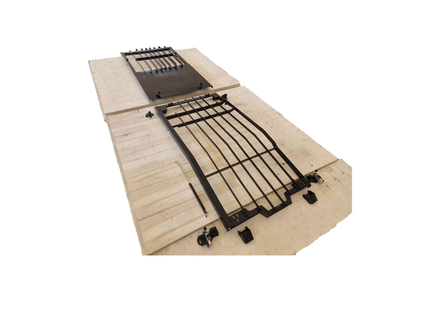 Front Window Guard/Screens fits CAT excavators from 313 to 395 - EWG05 - Excavator Window Guard - Bedrock Attachments