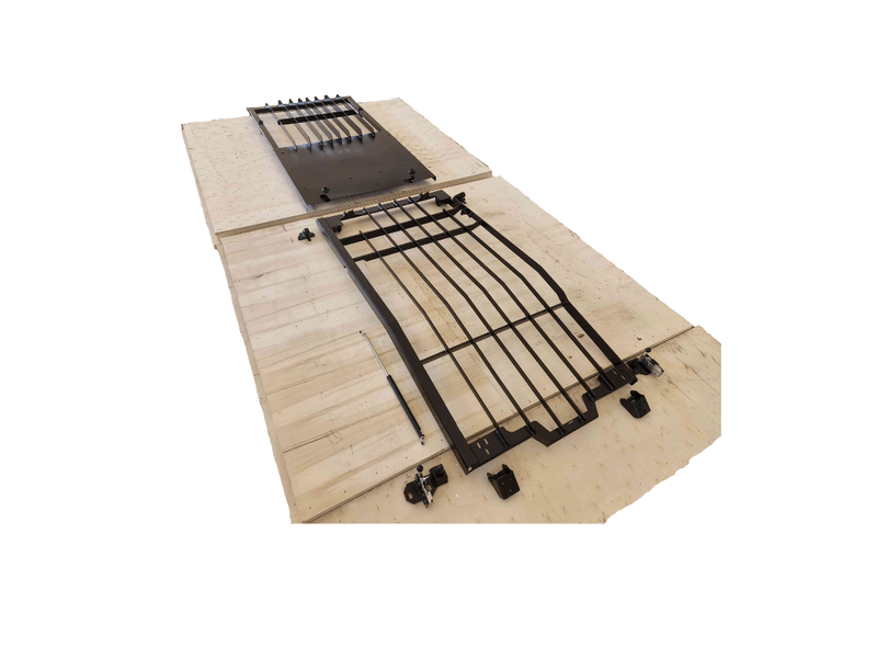 Front Window Guard/Screens fits CAT excavators from 313 to 395 - EWG05 - Excavator Window Guard - Bedrock Attachments