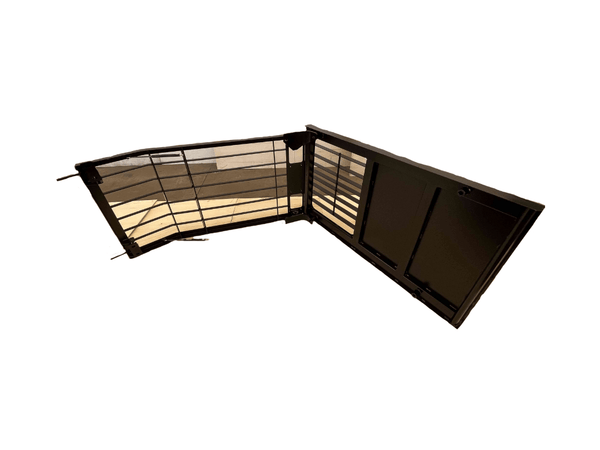 Front Window Guard/Screens fits CAT excavators from 322 to 349 - EWG02 - Excavator Window Guard - Bedrock Attachments