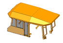 HD CANOPY FOR D65EX-17 - Bedrock Attachments