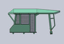 HD CANOPY FOR D65EX - 17 - BS69 - Bulldozer Screens&Sweeps - Bedrock Attachments