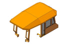 HD CANOPY FOR D65EX-17 - Bedrock Attachments