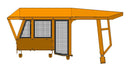 Heavy Duty Canopy fits CAT D6T/D6R - Bedrock Attachments
