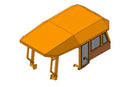 Heavy Duty Canopy fits CAT D6T/D6R - Bedrock Attachments