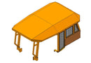 Heavy Duty Canopy fits CAT D7R - Bedrock Attachments