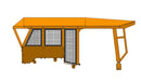 Heavy Duty Canopy fits CAT D8T - Bedrock Attachments