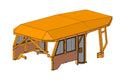 Heavy Duty Canopy fits CAT D8T - Bedrock Attachments