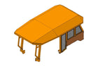 Heavy Duty Canopy fits CAT D8T - Bedrock Attachments
