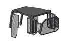 Heavy Duty Screens and Sweeps package, including Doors for D5N-BS07D-Bulldozer Screens&Sweeps-Bedrock Attachments