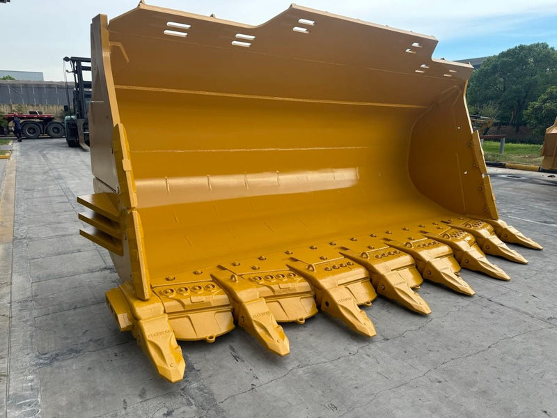 High Abrasion Loader Bucket Pin On CAT 992, 11.5 m³ (15 yd³) - WLHAB992PO - 203 - 11.5 - Loader Bucket - Bedrock Attachments