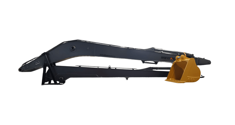John Deere 300 18 Meter Long Reach, 0.8m3 Bucket, Including Pipes, Pins, Bucket Cylinder, Stick Cylinder, Linkage. - ELJD300 - 18 - SCN - Excavator Long Reach - Bedrock Attachments
